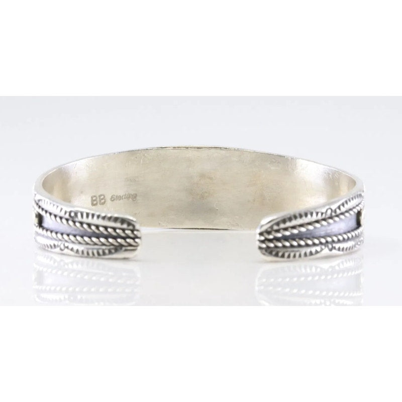 Navajo Harrison and Betty Begay Turquoise Sterling Bracelet - Sarasotabydesign