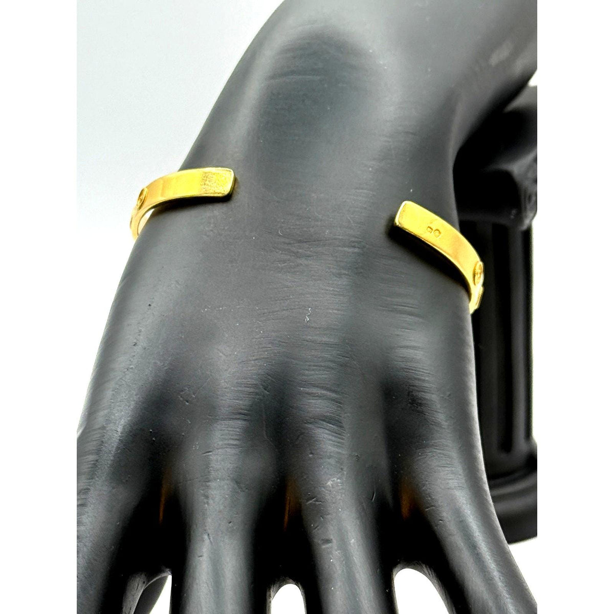 Portuguese Gold Plated Sterling Silver Bangle Bracelet - Sarasotabydesign