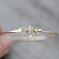 Saressa Designs Herkimer Diamond Caged Bracelet - Sarasotabydesign