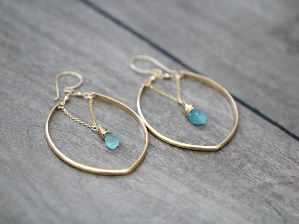 Saressa Designs Iris Hoops ( As Seen On God Friended Me ) - Sarasotabydesign