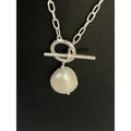 Silpada 'Center Attention' Sterling Silver Freshwater Pearl Necklace - Sarasotabydesign