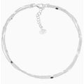 Silpada 'triple Your Luck' Anklet in Sterling Silver - Sarasotabydesign