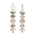 Alison Morse Moon Phase Earrings in Sterling Silver