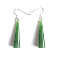 Solid Jade Cone Earrings, 2406 - Sarasotabydesign