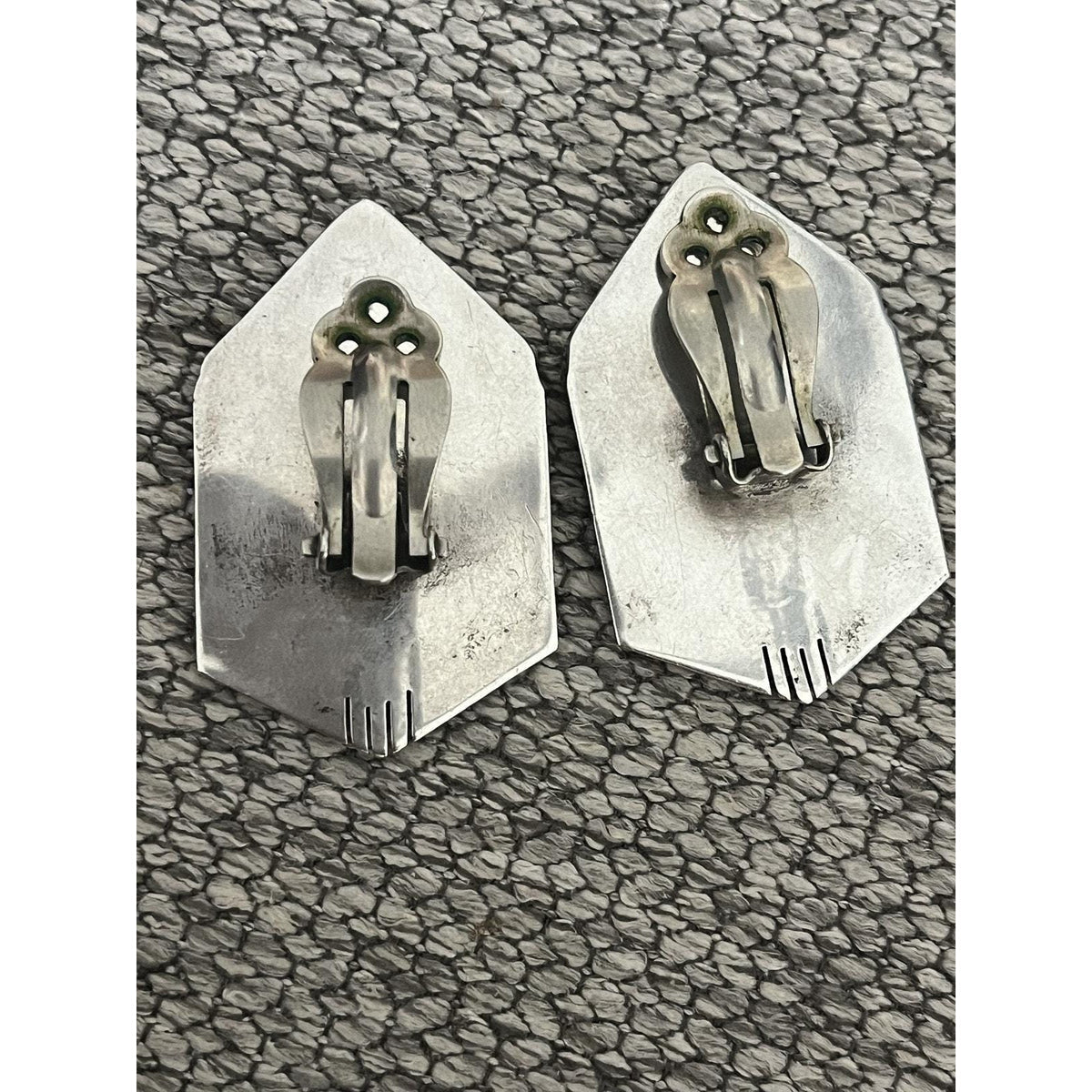 Sterling Silver Southwestern NA Multi-Stone Earrings - Sarasotabydesign