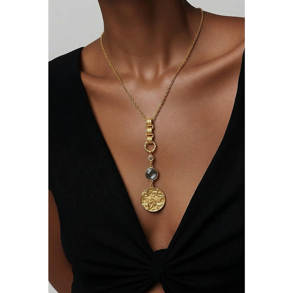 VB&Co Lord’s Prayer Gold Christian Medallion Pendant Necklace - Sarasotabydesign