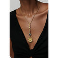 VB&Co Lord’s Prayer Gold Christian Medallion Pendant Necklace - Sarasotabydesign