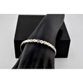 Vintage 925 Sterling Silver Engraved Bangle Bracelet