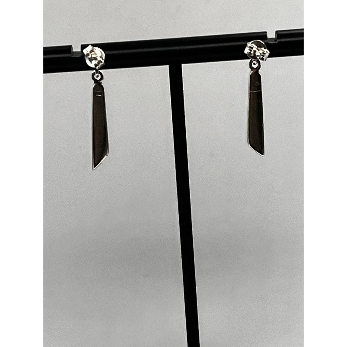 Vintage 925 Sterling Silver Turquoise Dangle Earrings - Sarasotabydesign