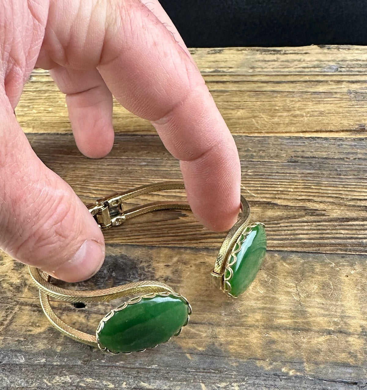 Vintage Jade Bracelet, 228 - Sarasotabydesign
