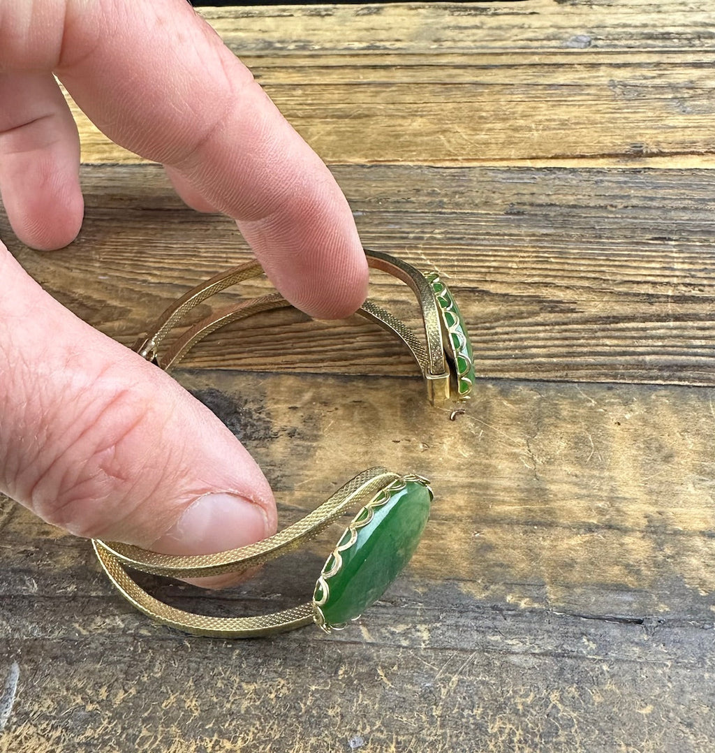 Vintage Jade Bracelet, 228 - Sarasotabydesign