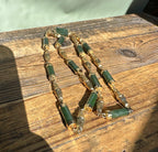Vintage Jade Necklace - 30" - Sarasotabydesign