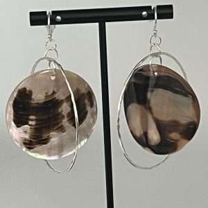 Barse 'Bora Bora' Shell Earrings