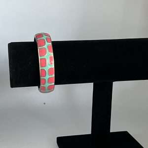 Fornash Signed Bracelet Pink and Green