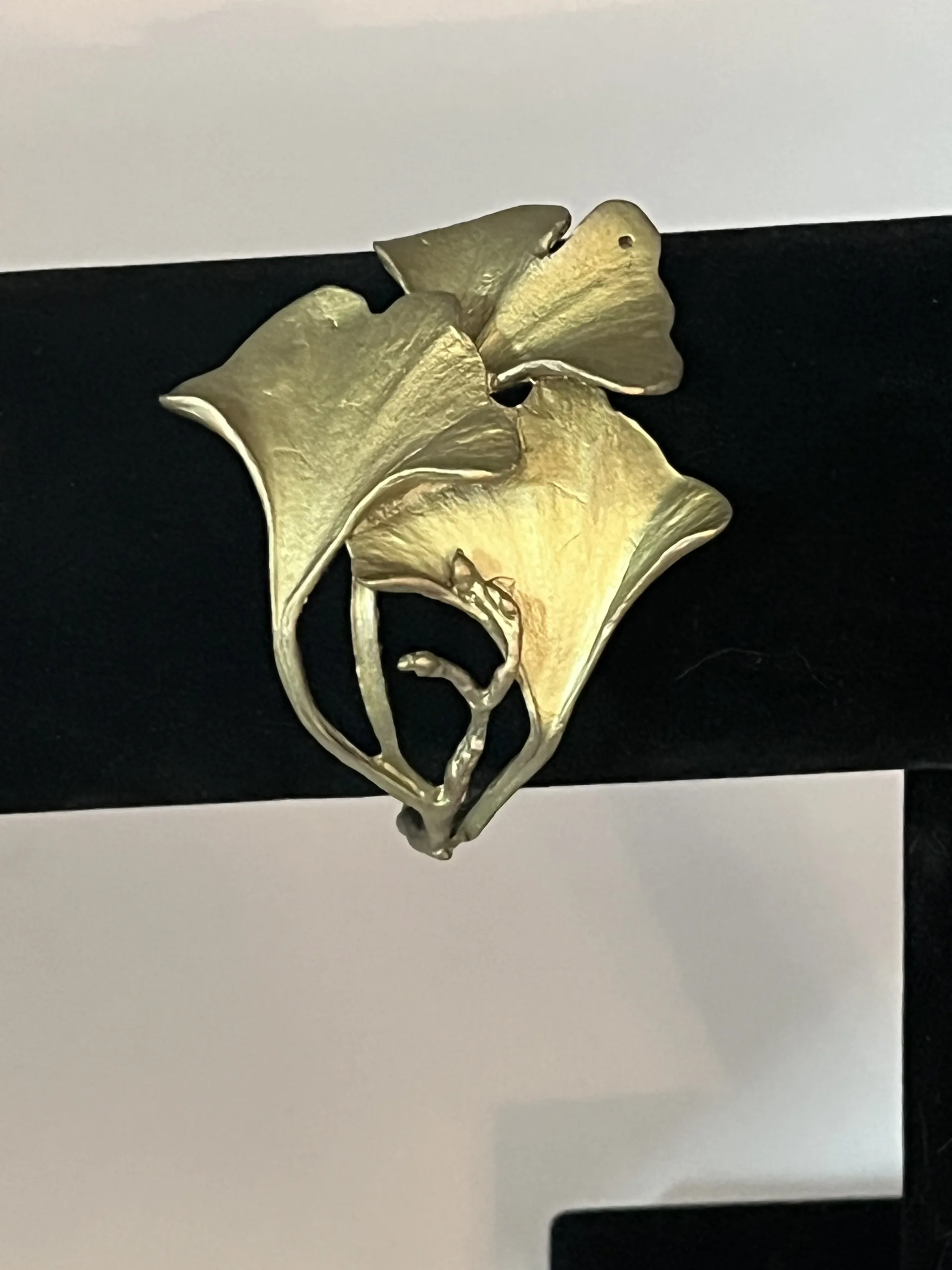Michael Michaud Ginkgo Cuff Bracelet