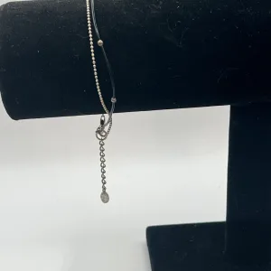 925 Sterling Silver Ball and Leather 'Double the Fun' Bracelet