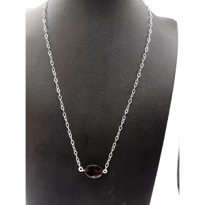 Silpada 'Good Fortune' Amethyst Necklace in 925 Sterling Silver