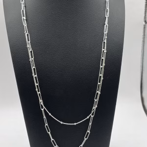 Silpada 'Opposites Attract' Double Sterling Silver Necklace