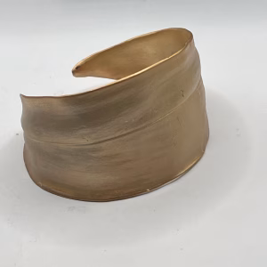 Michael Michaud Cordyline Cuff Bracelet - Gold Plated