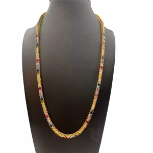 18K Gold Plated 925 Sterling Silver Sahira 16-18 inch Necklace