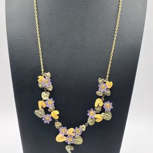 Michael Michaud Giverny Statement Necklace