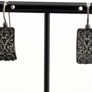 Silpada 925 Sterling Silver Heart Scroll Earrings