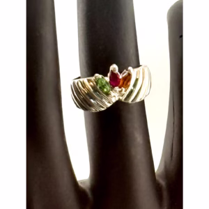 925 Sterling Silver HAN (Helen Andrews) Italy Ring Size 5.75