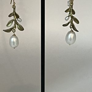 Michael Michaud Victorian Vine Wire Earrings