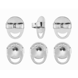 Silpada 'Three Pair Happy Back' Earring Back Set in Sterling