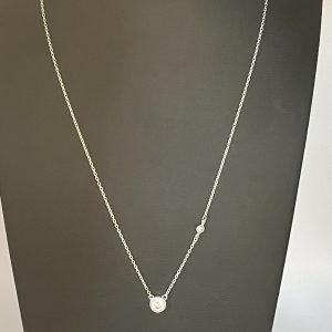 Silpada 925 Sterling Silver 'Marvel' CZ Necklace