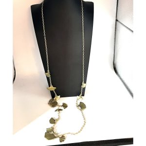 Michael Michaud Ginkgo Long Necklace