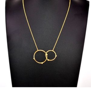 Catherine Weitzman Interlocking Branches Pendant Necklace