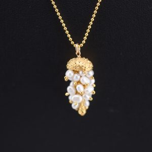 Catherine Weitzman Jellyfish Necklace-Sealife Jewelry-Unique