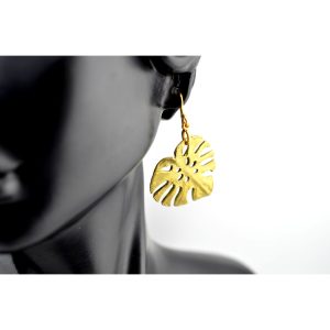 Michael Michaud Monstera Monstera Wire Earrings