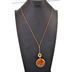 Silpada 925 Sterling Silver 'Amber Waves' Pendant Necklace
