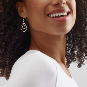 Silpada 'One For Me' Sterling Silver Drop Earrings