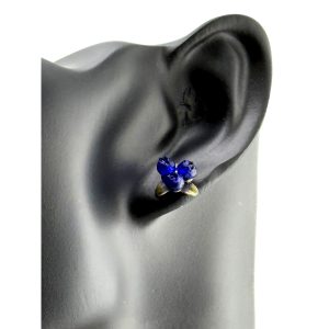 Michael Michaud Petite Blueberry Post Earrings