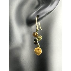 Michael Michaud Dainty Nasturtium Wire Earrings