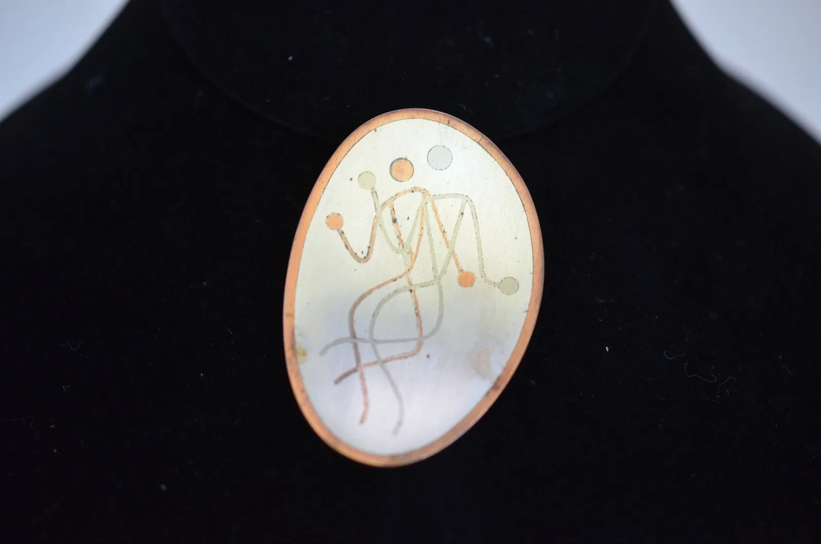 Vintage Sterling Silver Los Castillos Juggler Brooch