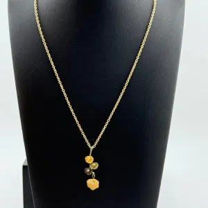 Michael Michaud New Petite Nasturtium Pendant Necklace